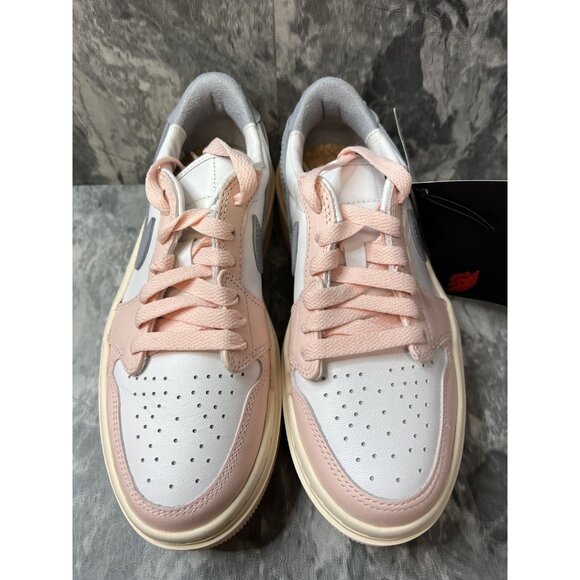 Air Jordan 1 Elevate Low Women Atmosphere/LT Steel Grey/White DH7004-600 SZ 10.5 - Picture 4 of 6